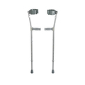 Drive Medical Lightweight Walking Forearm Crutches, Bariatric, 1 Pair 10403hd